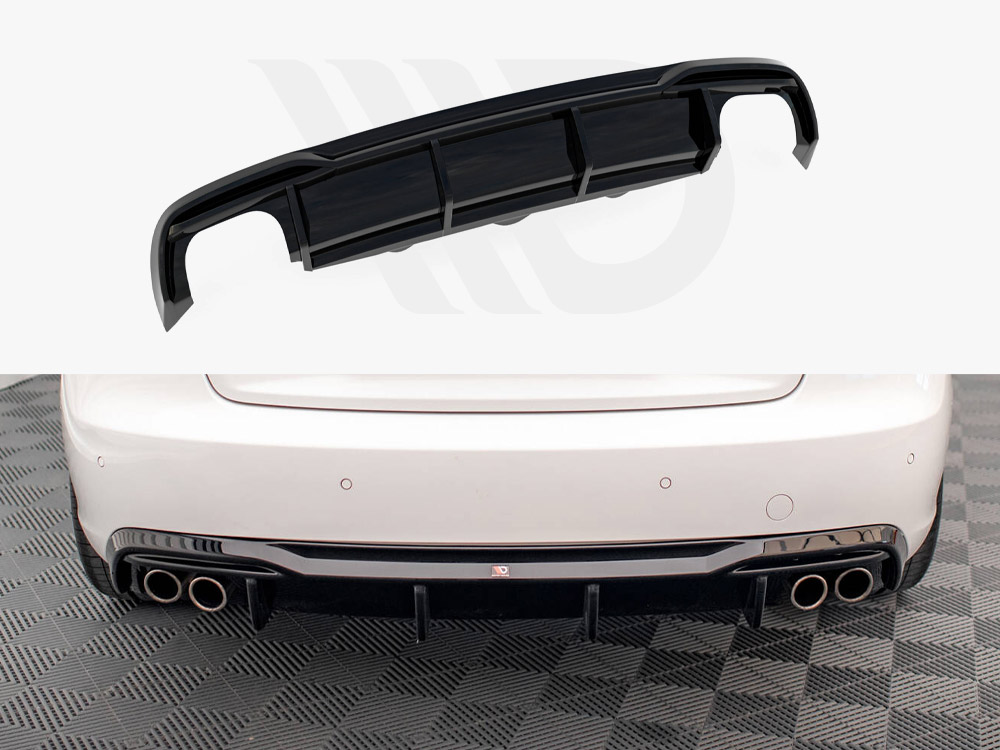 Rear Valance Audi A5 8T Facelift (Version with dual exhausts on both sides) - 1 
