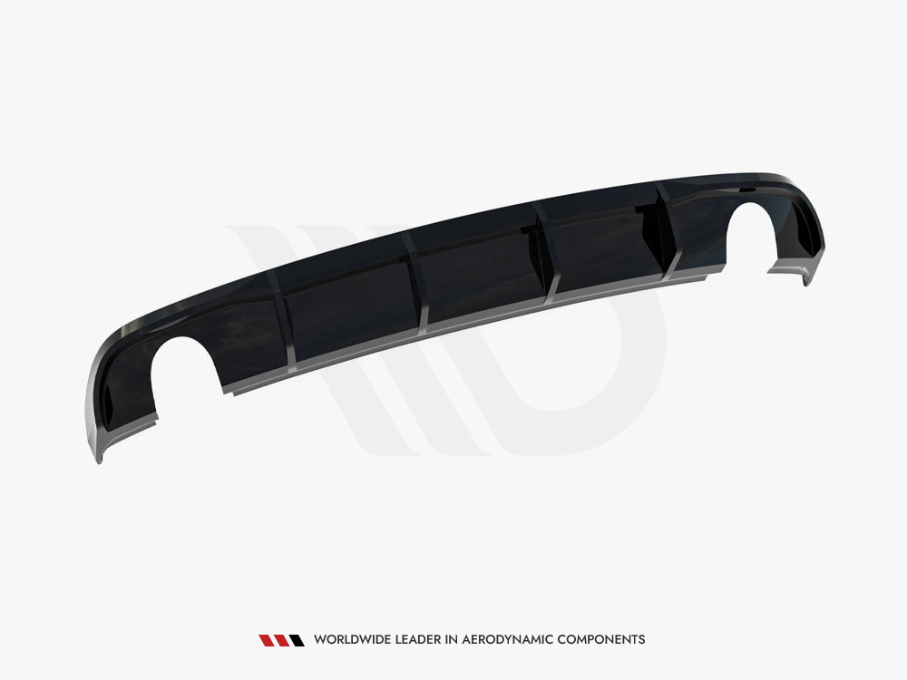 Rear Valance Audi A3 Sedan 8V Facelift (Version with single exhaust tips on both sides) - 7 