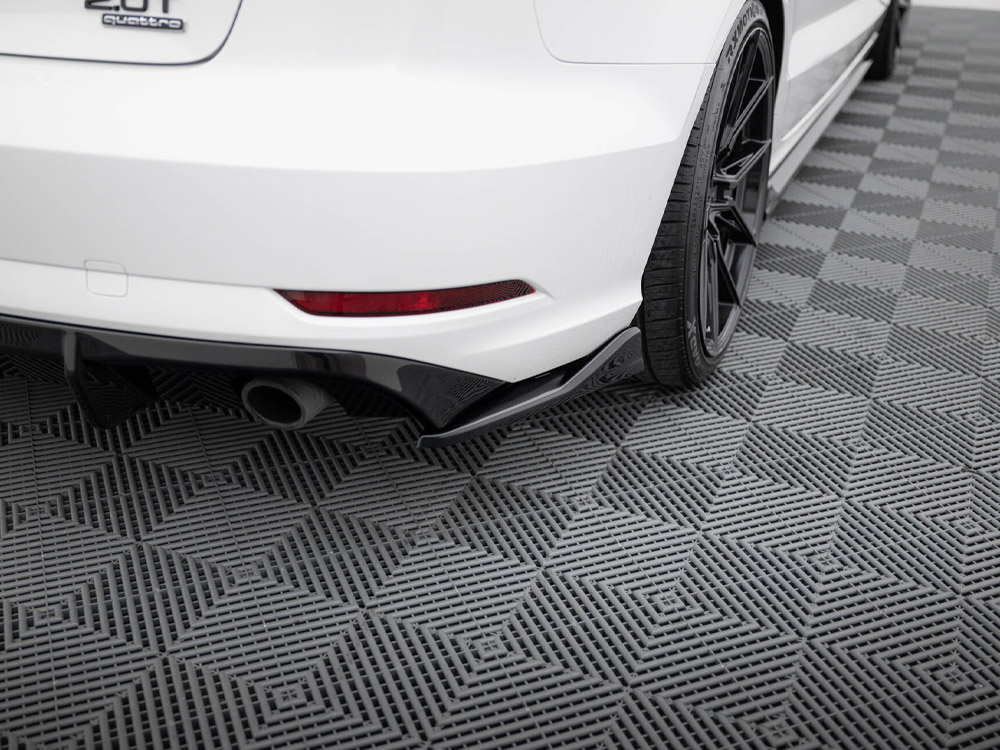 Rear Side Splitters V.2 Audi A3 Sedan 8V Facelift - 3 
