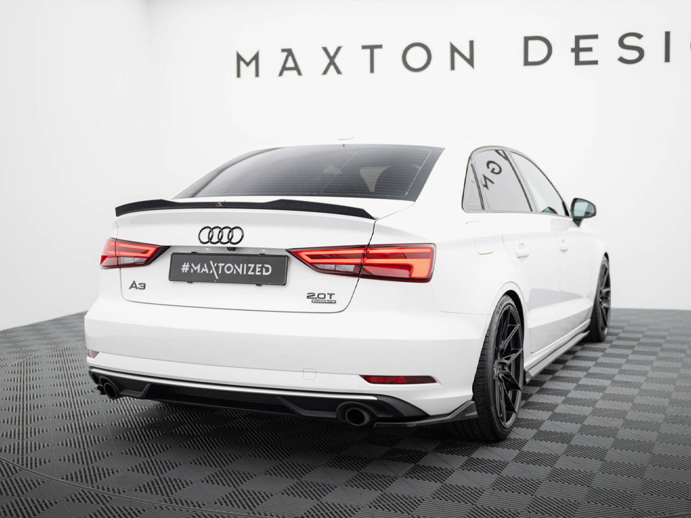 Rear Side Splitters V.1 Audi A3 Sedan 8V Facelift - 2 