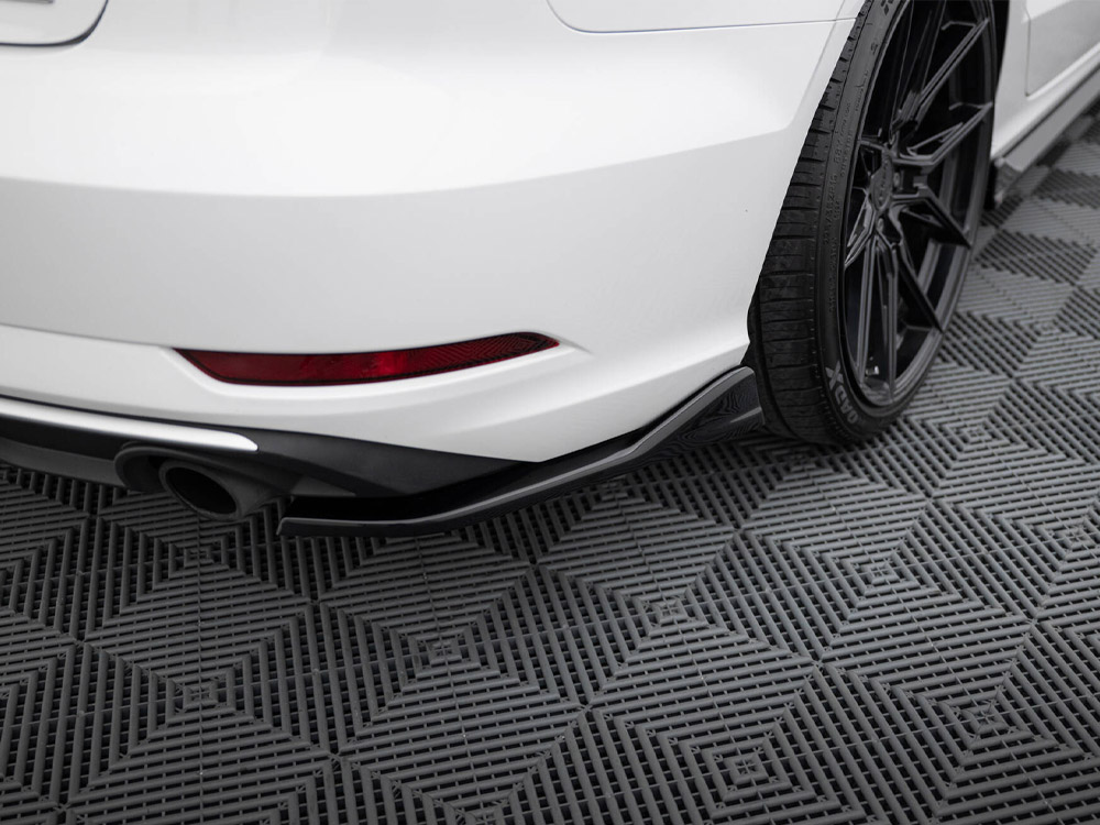 Rear Side Splitters V.1 Audi A3 Sedan 8V Facelift - 3 