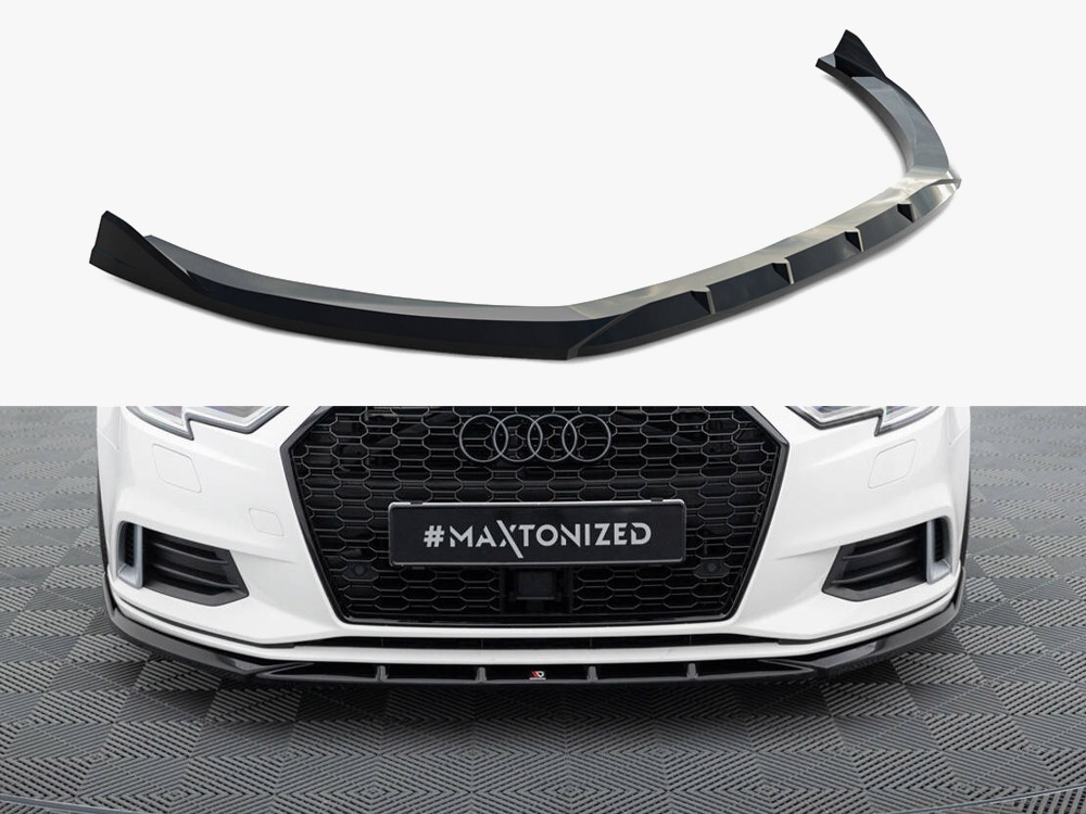 Front Splitter Audi A3 Sedan 8V Facelift - 1 