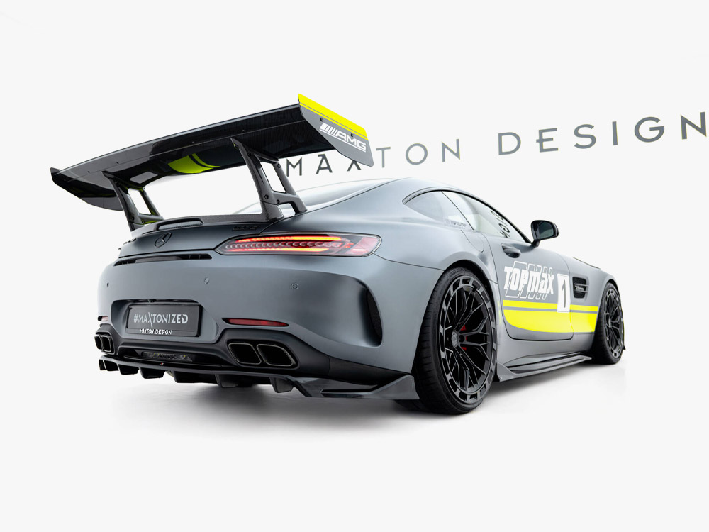 Rear Splitter (Vertical Bars) Mercedes-AMG GT C C190 Facelift - 2 