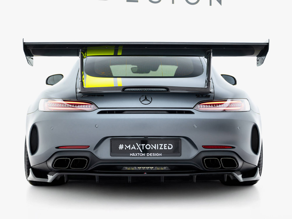 Rear Splitter (Vertical Bars) Mercedes-AMG GT C C190 Facelift - 4 