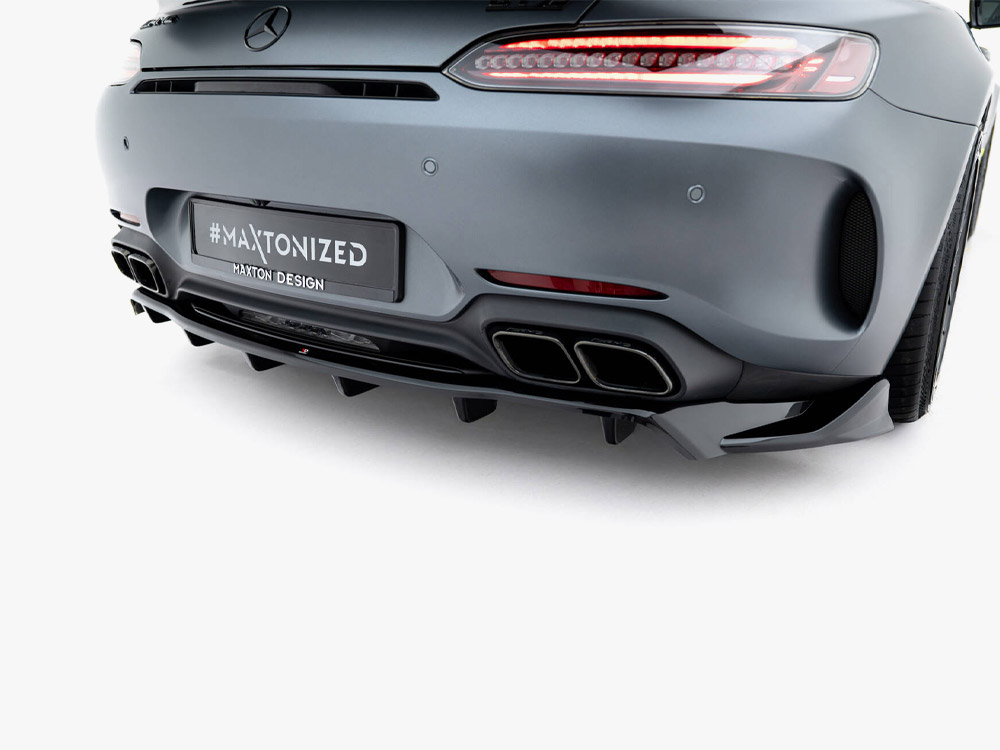 Rear Splitter (Vertical Bars) Mercedes-AMG GT C C190 Facelift - 5 