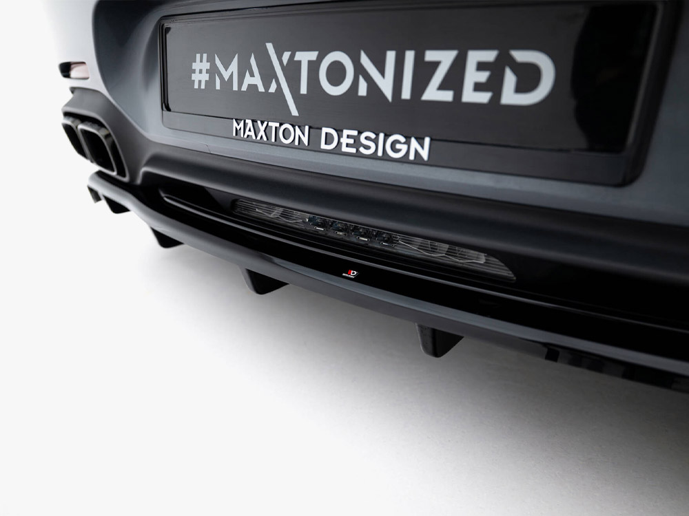 Rear Splitter (Vertical Bars) Mercedes-AMG GT C C190 Facelift - 6 
