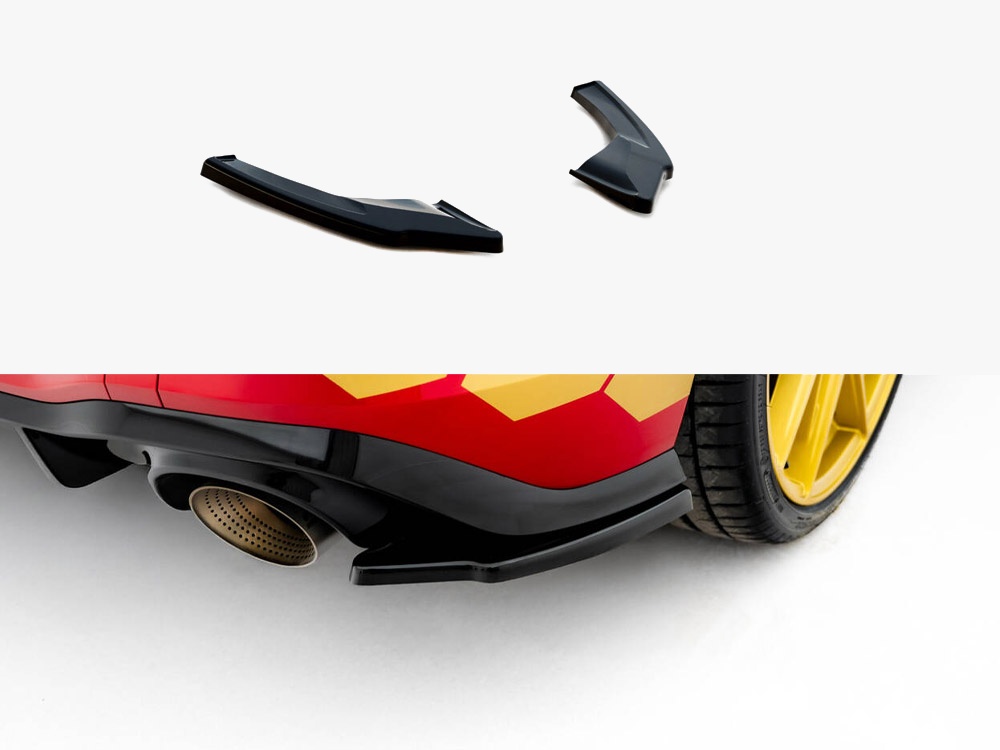 Rear Side Splitters V.2 Volkswagen Golf GTI Clubsport Mk8 Facelift - 1 