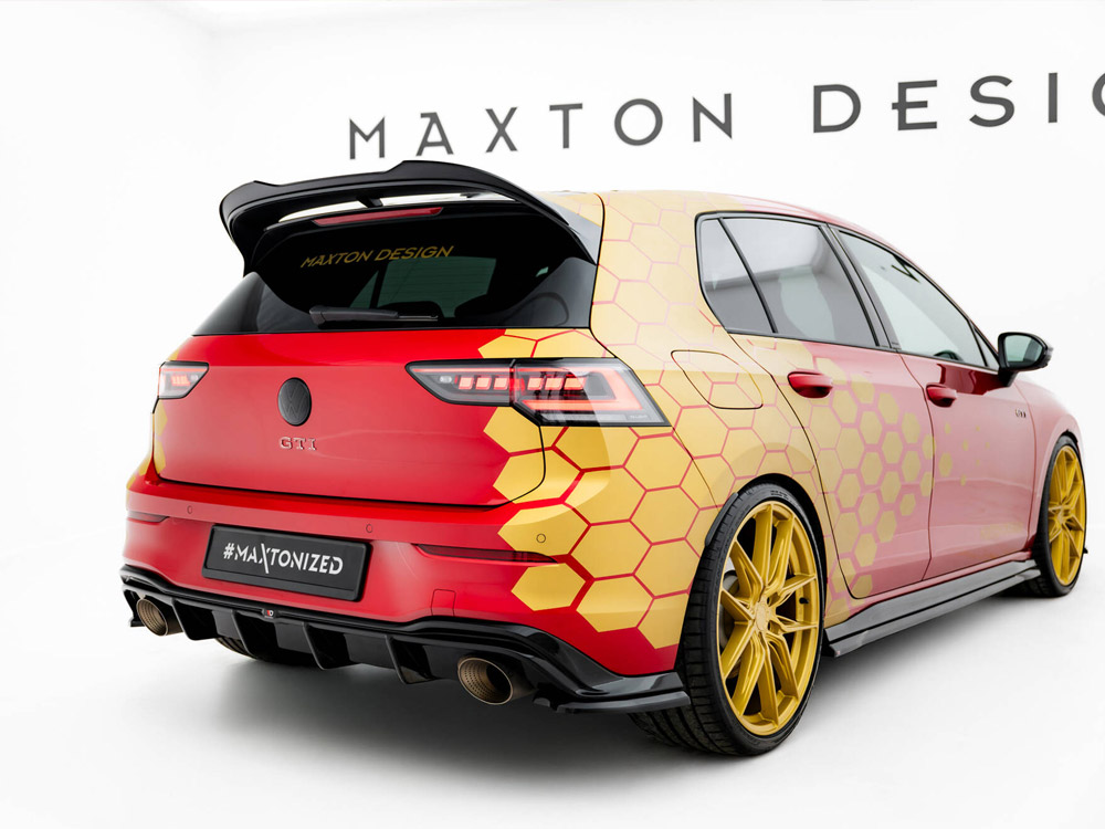 Rear Side Splitters V.4 Volkswagen Golf GTI Clubsport Mk8 Facelift - 2 