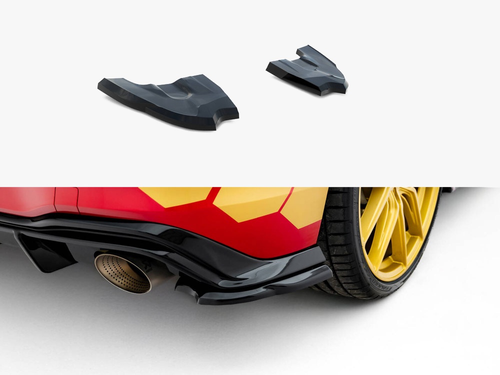 Rear Side Splitters V.3 Volkswagen Golf GTI Clubsport Mk8 Facelift - 1 