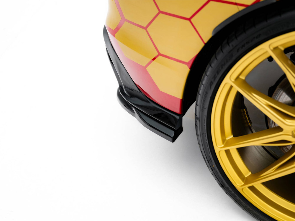 Rear Side Splitters V.3 Volkswagen Golf GTI Clubsport Mk8 Facelift - 4 