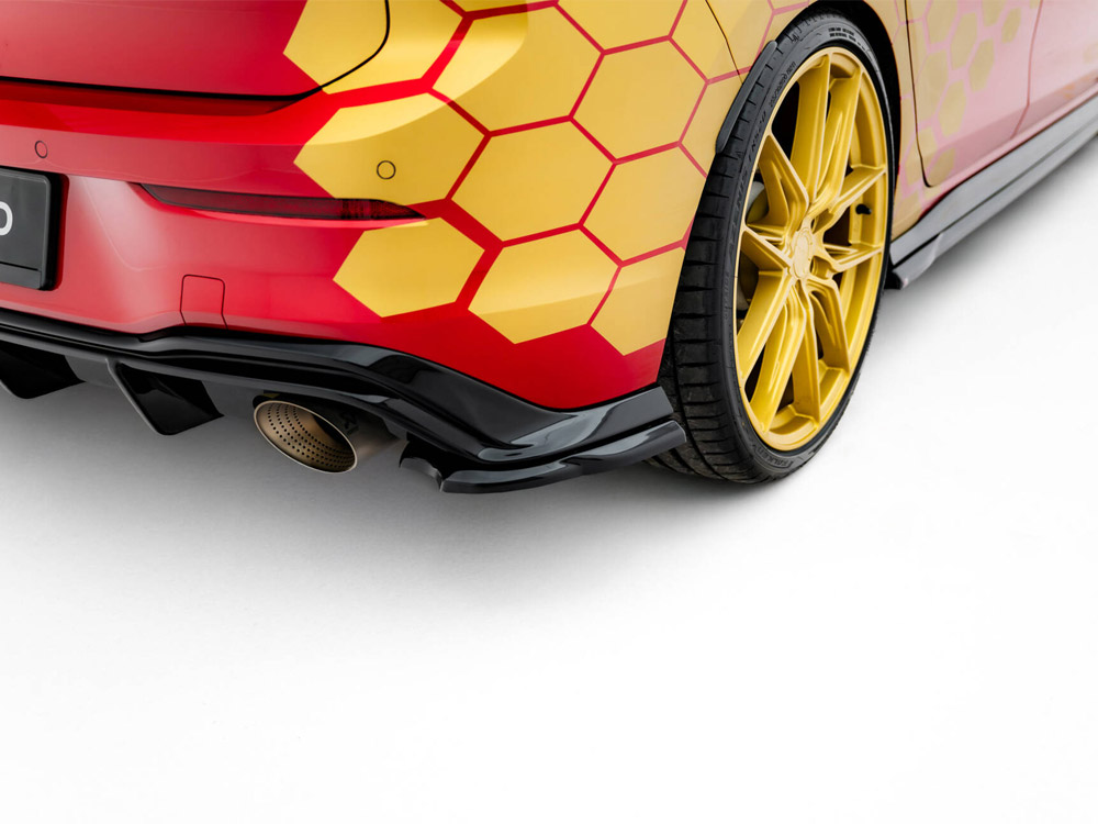Rear Side Splitters V.3 Volkswagen Golf GTI Clubsport Mk8 Facelift - 3 