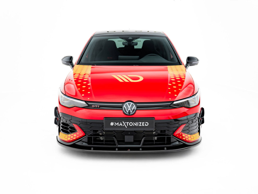 Front Splitter V.2 Volkswagen Golf GTI Clubsport Mk8 Facelift - 3 