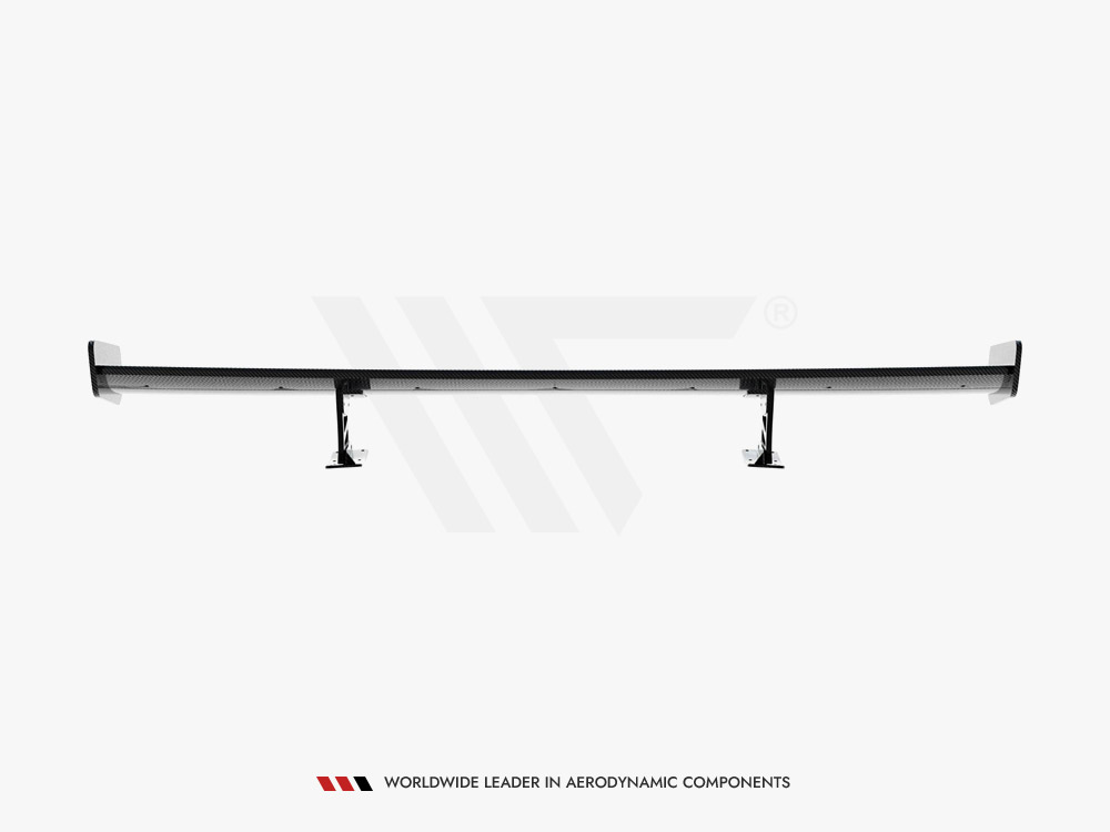 Carbon Spoiler With Internal Brackets Uprights Honda Civic SI Mk10 - 7 