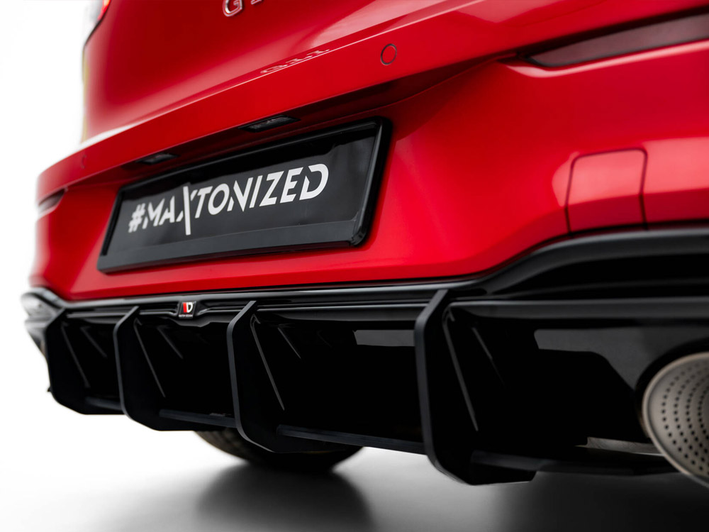Street PRO Rear Diffuser V.1 Volkswagen Golf GTI Clubsport Mk 8 ...