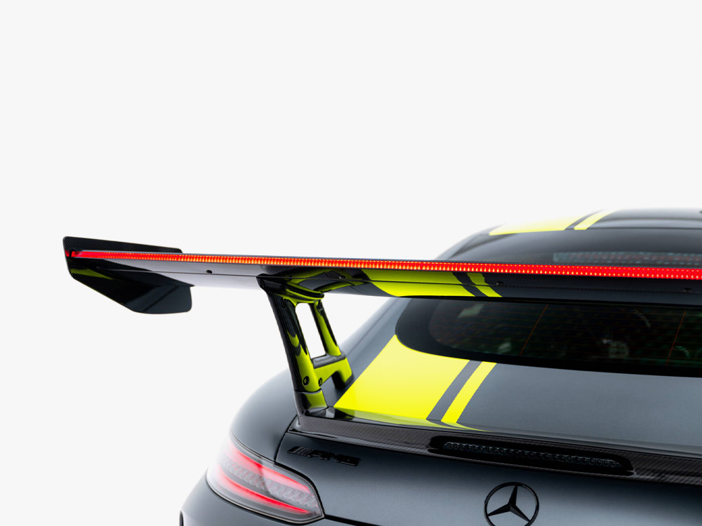 Carbon Spoiler + LED Mercedes-AMG GTR C190 Facelift - 9 