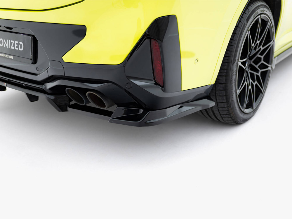 Rear Splitter (Vertical Bars) BMW X4M F98 Facelift - 6 
