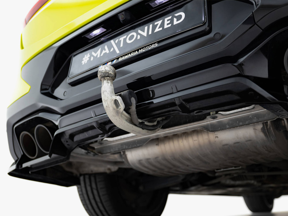 Rear Splitter (Vertical Bars) BMW X4M F98 Facelift - 7 