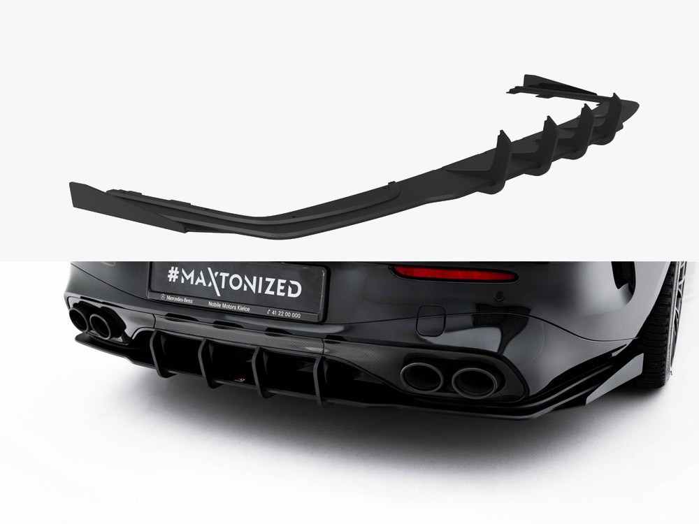 Street PRO Rear Diffuser + Flaps Mercedes-AMG CLE 53 C236 - 1 