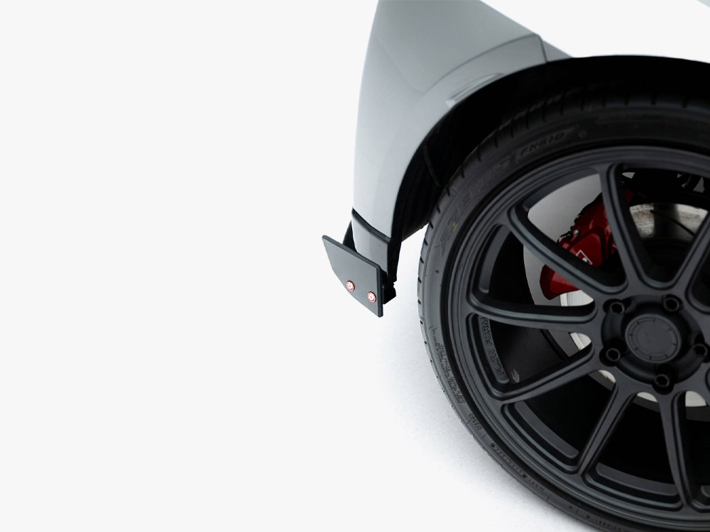 Rear Side Splitters + Flaps Toyota GR Yaris Mk4 Facelift - 3 