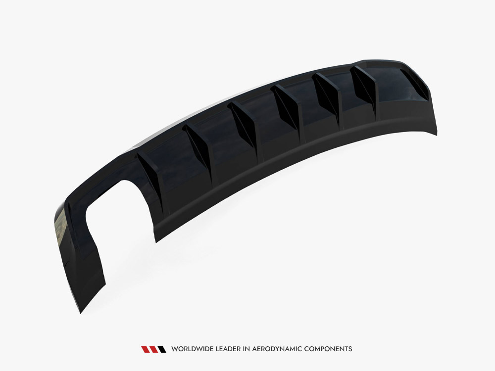 Rear Valance Audi A3 Sedan 8V (Version with dual exhaust tips on one side) - 9 