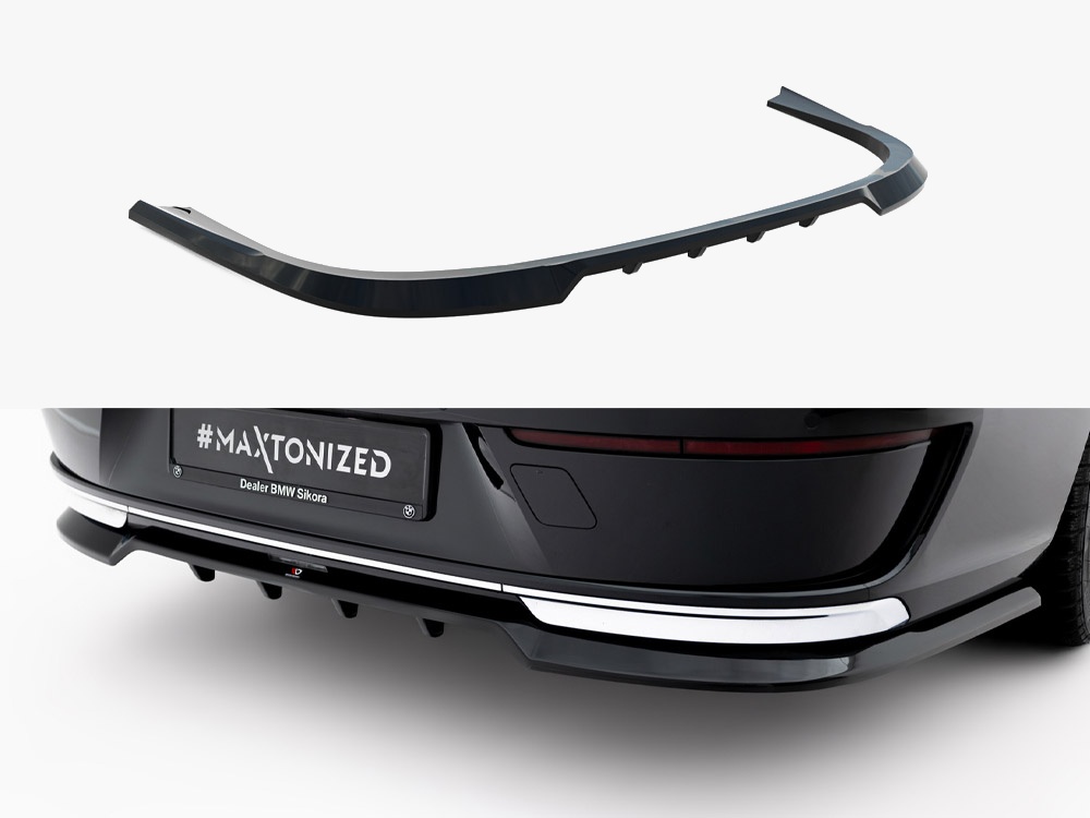 Rear Splitter (Vertical Bars) BMW 7 G70 - 1 