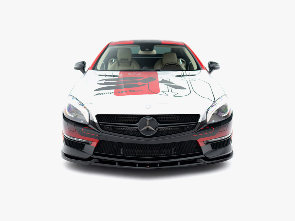 Front Splitter V.1 Mercedes-Benz SL 63 AMG R231 - 5 