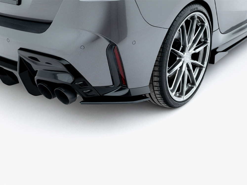 Street PRO Rear Side Splitters V.2 BMW M135i F70 - 4 