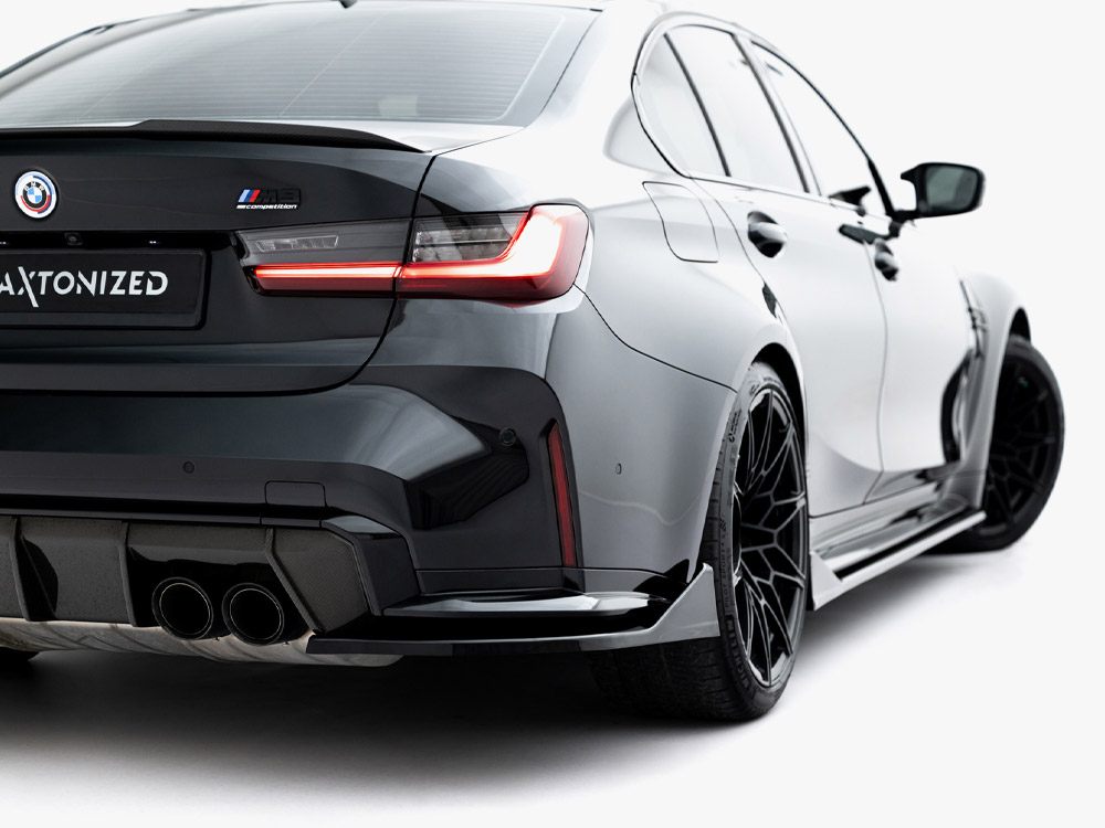 Rear Side Splitters V.5 BMW M3 Sedan / Touring G80 / G81 - 4 