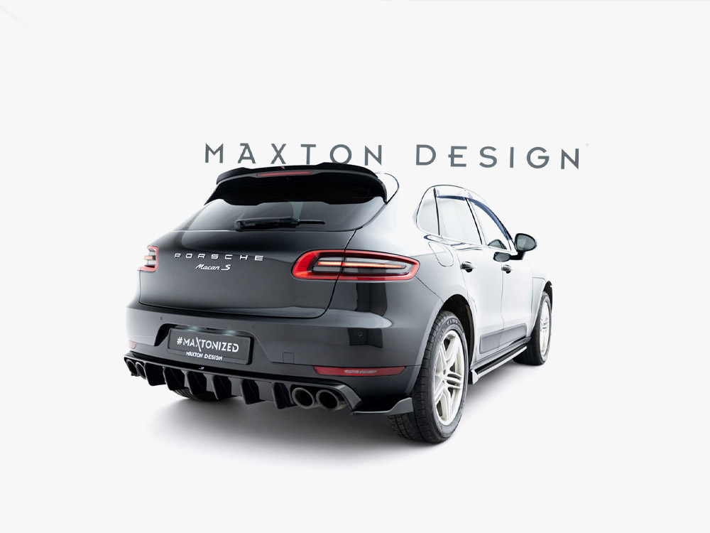 Rear Side Splitters V.2 Porsche Macan Mk1 - 2 