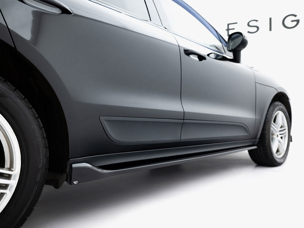 Side Skirts Diffusers V.2 Porsche Macan Mk1 - 4 