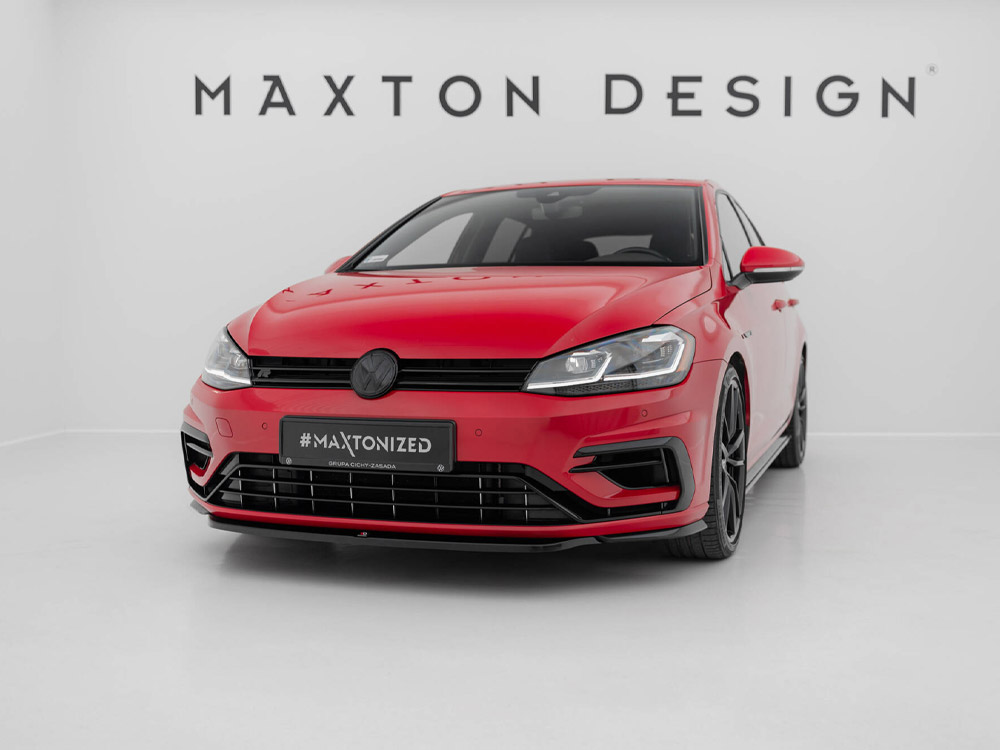 Front Splitter V.5 Volkswagen Golf R / R-Line Mk7 Facelift - 2 