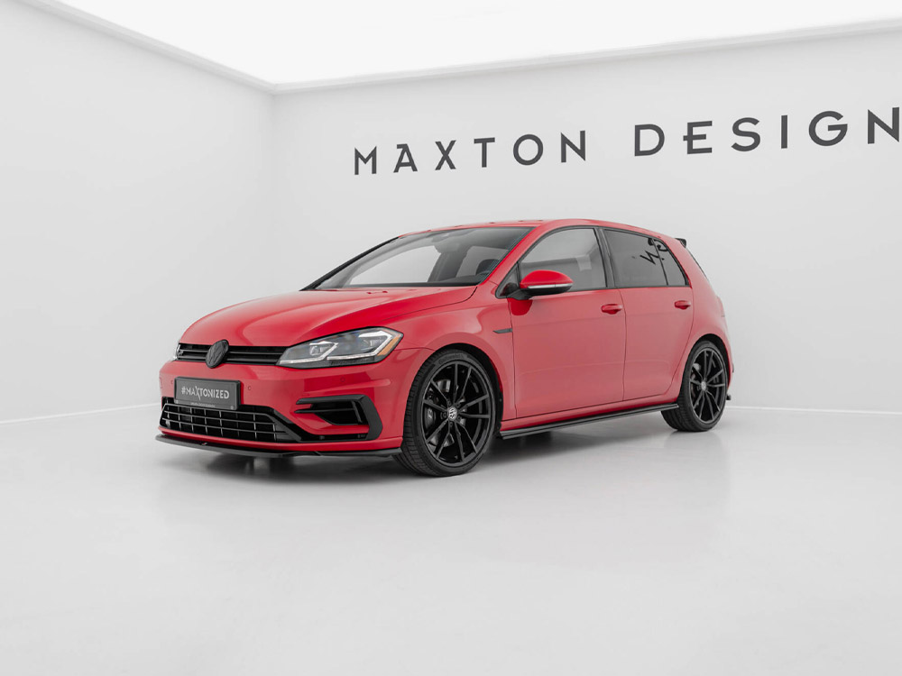 Front Splitter V.5 Volkswagen Golf R / R-Line Mk7 Facelift - 3 