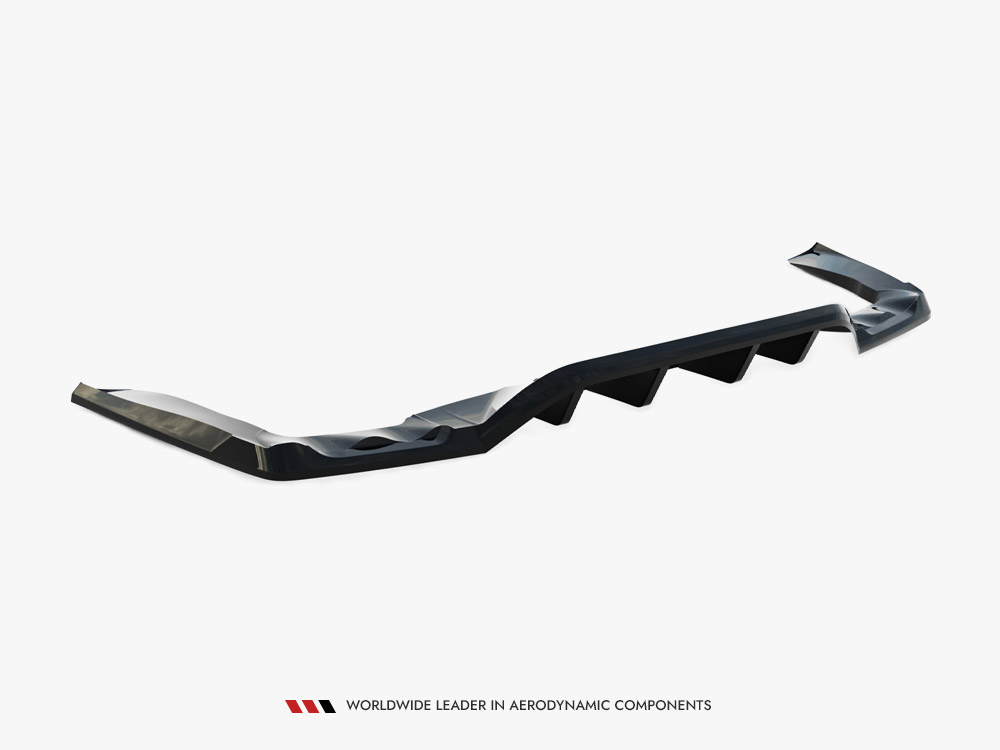 Rear Splitter (Vertical Bars) Mercedes-AMG GLC 43 SUV X253 Facelift - 6 