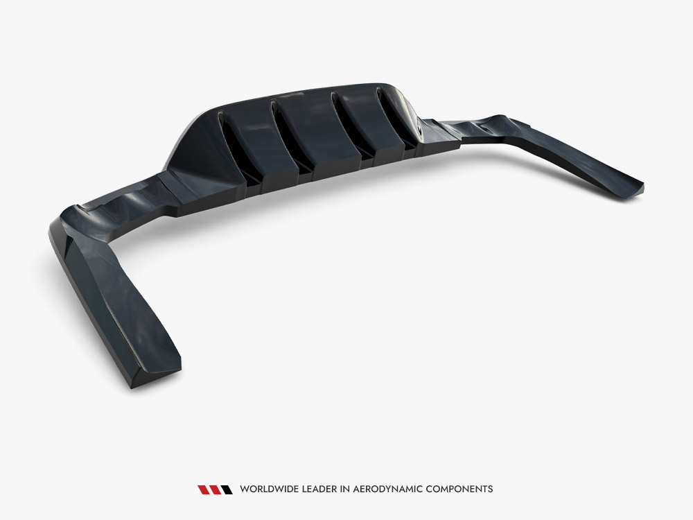 Rear Splitter (Vertical Bars) Mercedes-AMG GLC 43 SUV X253 Facelift - 7 
