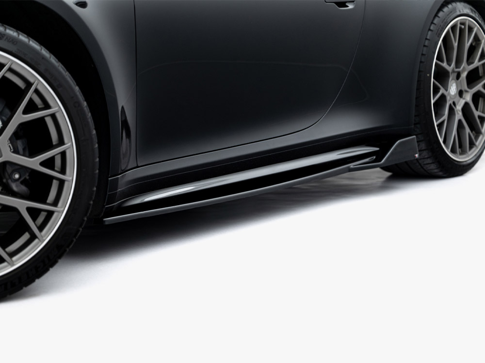 Side Skirts Diffusers V.2 compatible with Porsche 911 Carrera Sport Design 992 - 4 