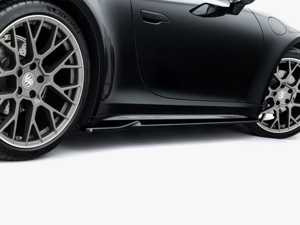 Side Skirts Diffusers V.1 compatible with Porsche 911 Carrera Sport Design 992 - 3 