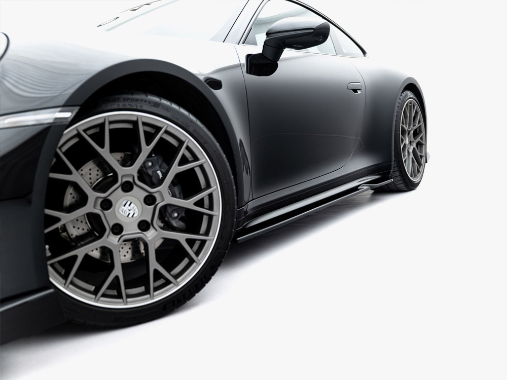 Side Skirts Diffusers V.1 compatible with Porsche 911 Carrera Sport Design 992 - 4 