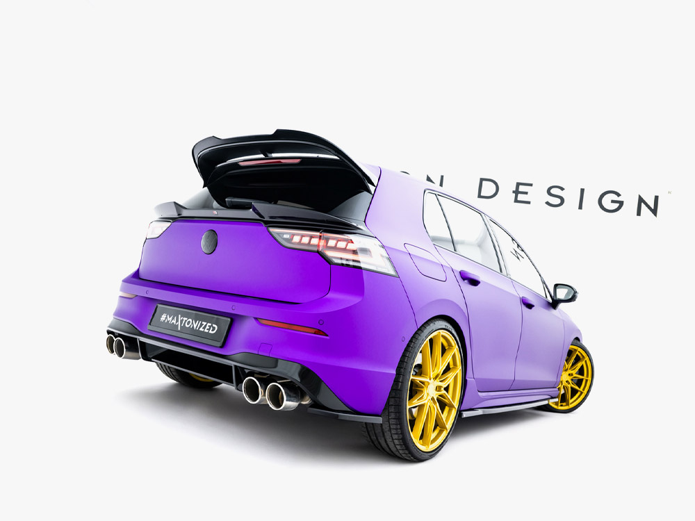 Rear Side Splitters V.1 Volkswagen Golf R Mk8 Facelift - 2 