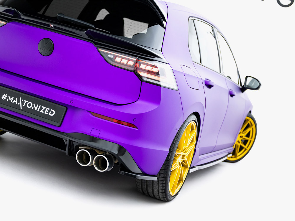 Rear Side Splitters V.1 Volkswagen Golf R Mk8 Facelift - 4 