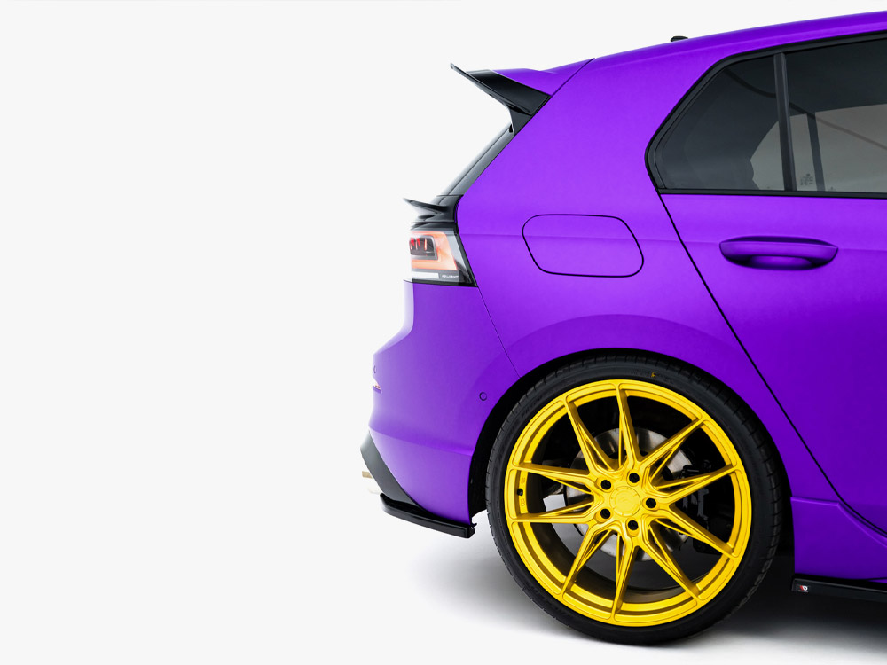 Rear Side Splitters V.1 Volkswagen Golf R Mk8 Facelift - 5 