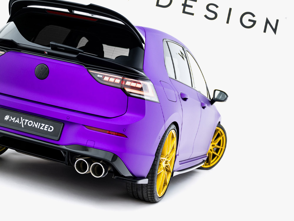 Rear Side Splitters V.2 Volkswagen Golf R Mk8 Facelift - 3 