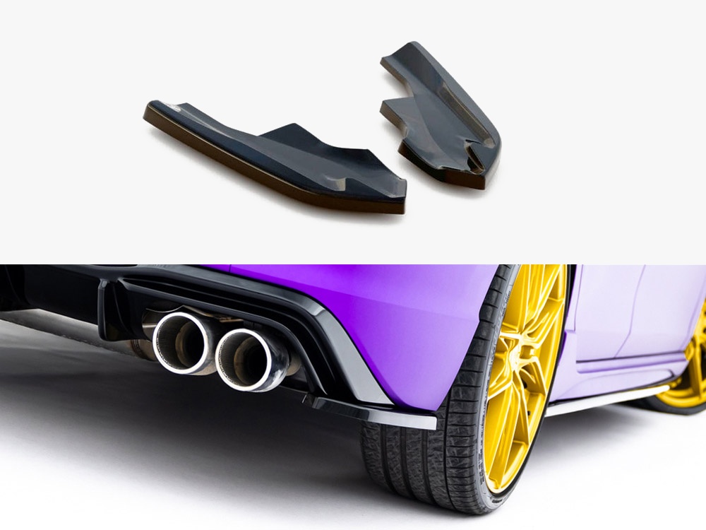 Rear Side Splitters V.4 Volkswagen Golf R Mk8 Facelift - 1 