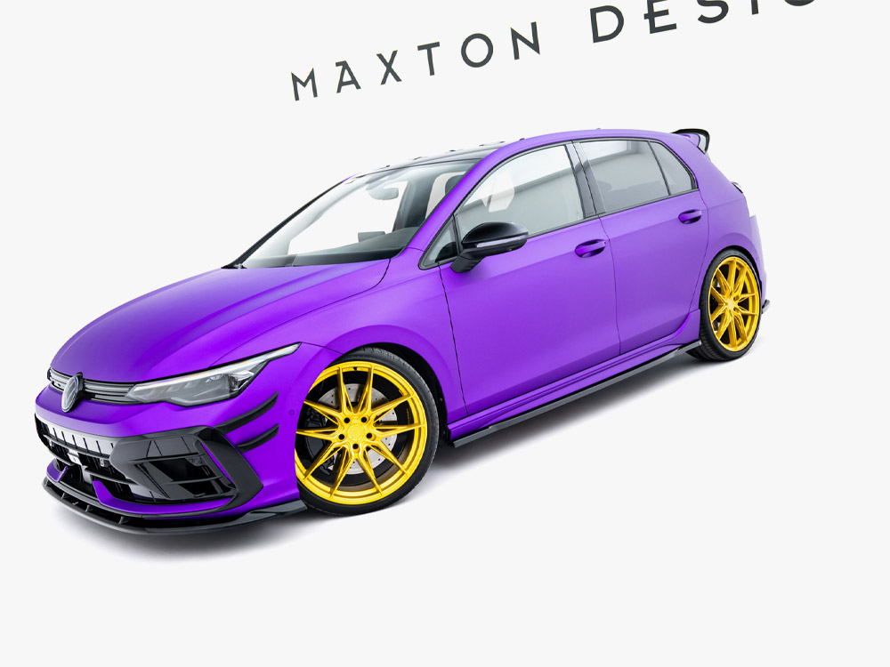 Side Skirts Diffusers V.1 Volkswagen Golf R Mk8 Facelift - 2 