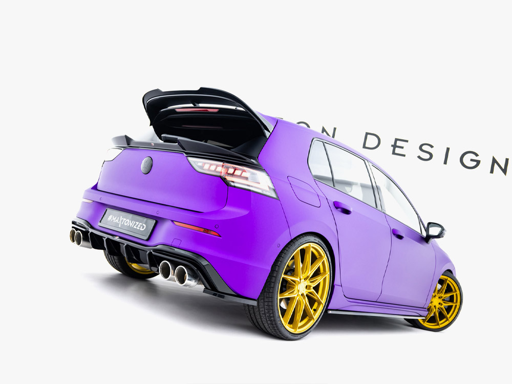 Lower Spoiler CAP 3D Volkswagen Golf R Mk8 Facelift - 2 