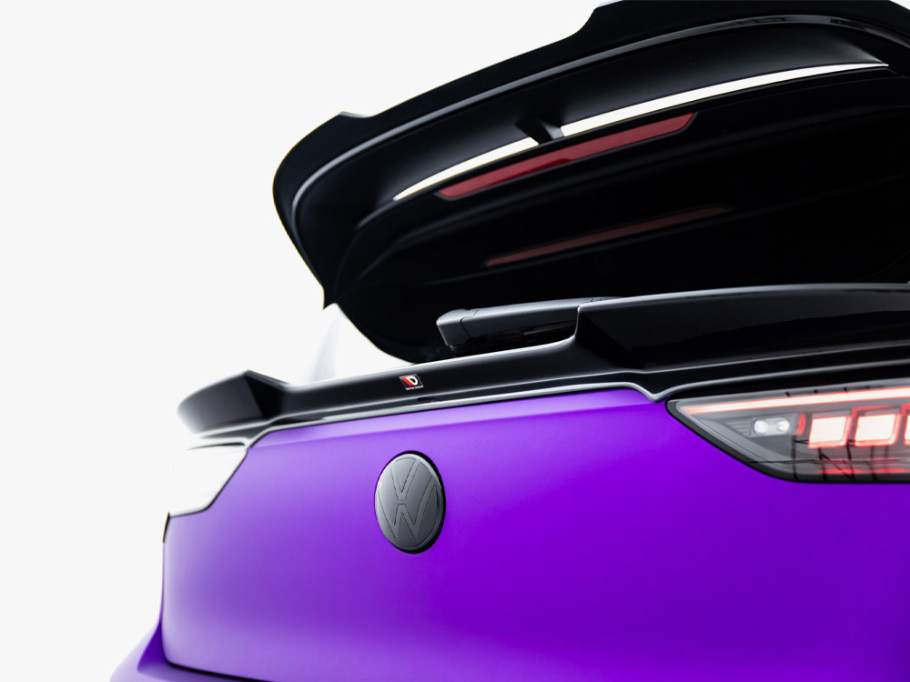 Lower Spoiler CAP 3D Volkswagen Golf R Mk8 Facelift - 4 