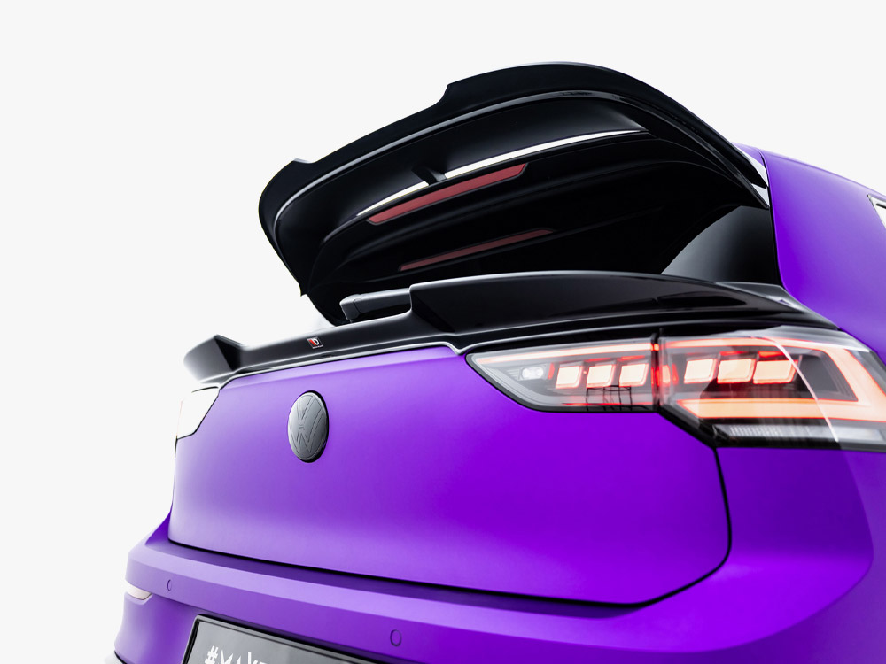 Lower Spoiler CAP 3D Volkswagen Golf R Mk8 Facelift - 3 