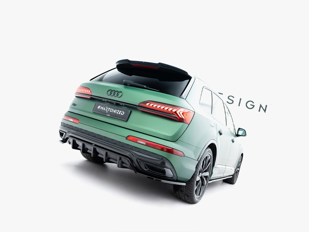 Rear Splitter (Vertical Bars) Audi Q7 S-Line Mk2 Facelift - 2 
