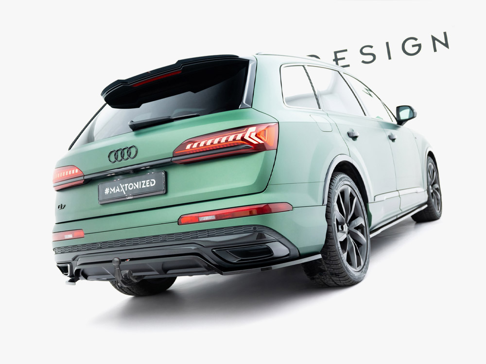 Rear Splitter (Vertical Bars) Audi Q7 S-Line Mk2 Facelift - 3 