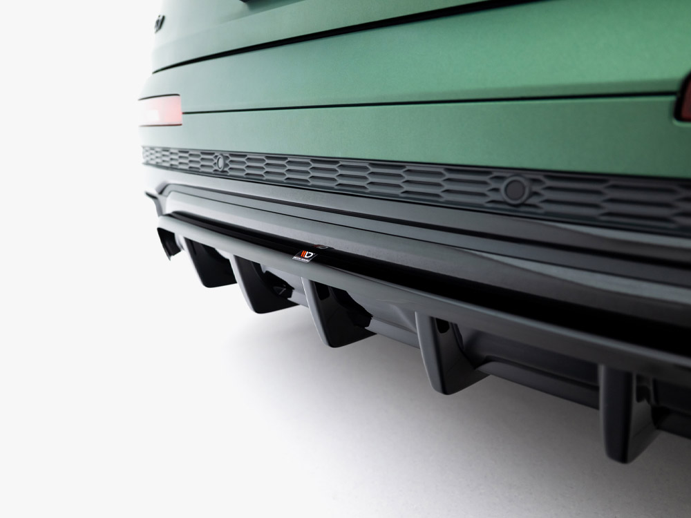 Rear Splitter (Vertical Bars) Audi Q7 S-Line Mk2 Facelift - 6 