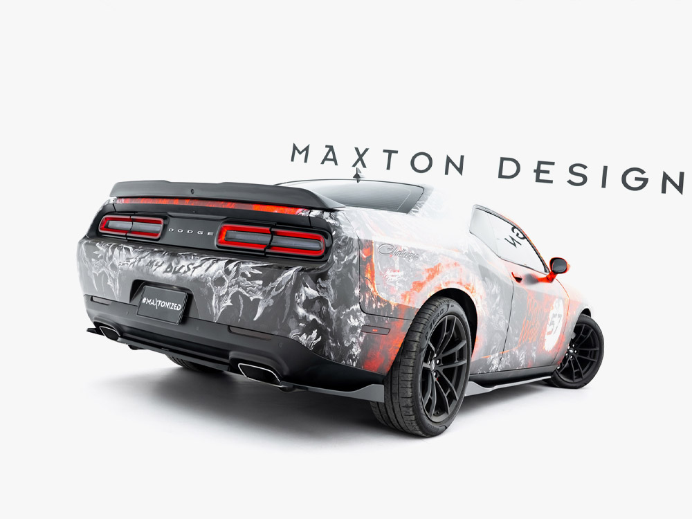Rear Splitter Dodge Challenger GT Mk3 Facelift - 2 